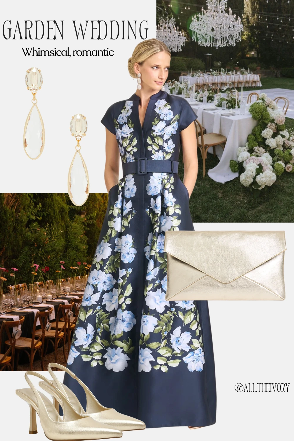Mother of the Bride Garden Wedding