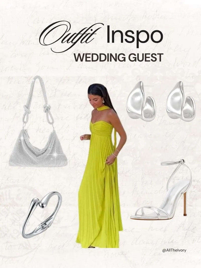 Green Amazon Wedding Guest 