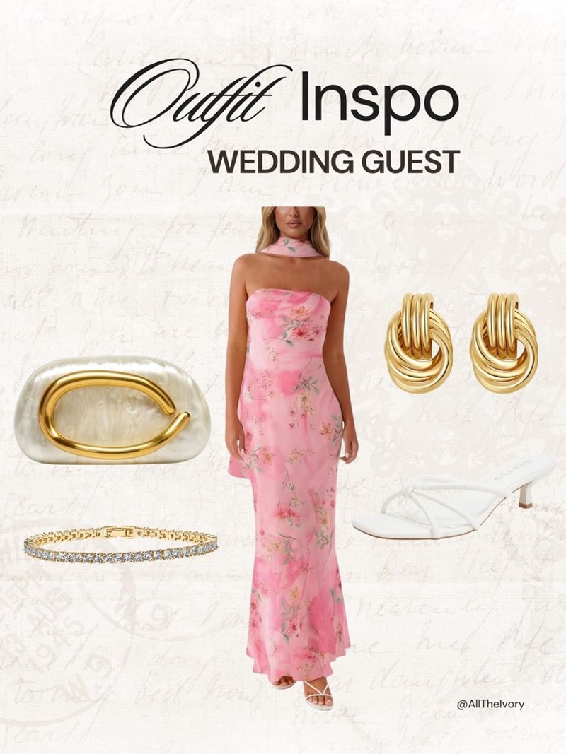 Pink Amazon Wedding Guest